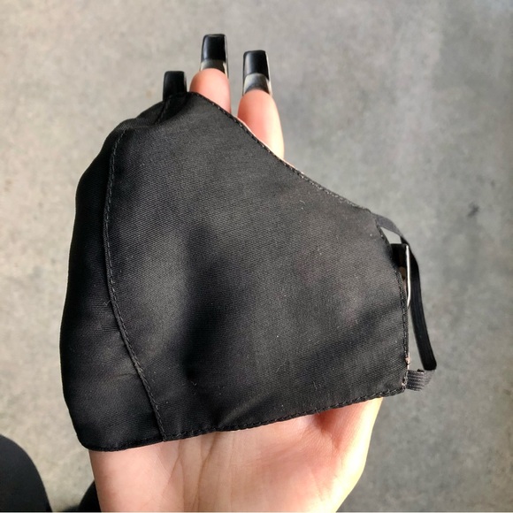 Taupe Silk Mask from Eastnwest Label - Picture 5 of 5